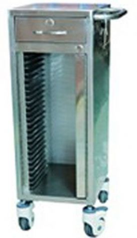 點擊查看詳細信息<br>標題：[B026]不銹鋼病歷夾車（25格） 閱讀次數：1127